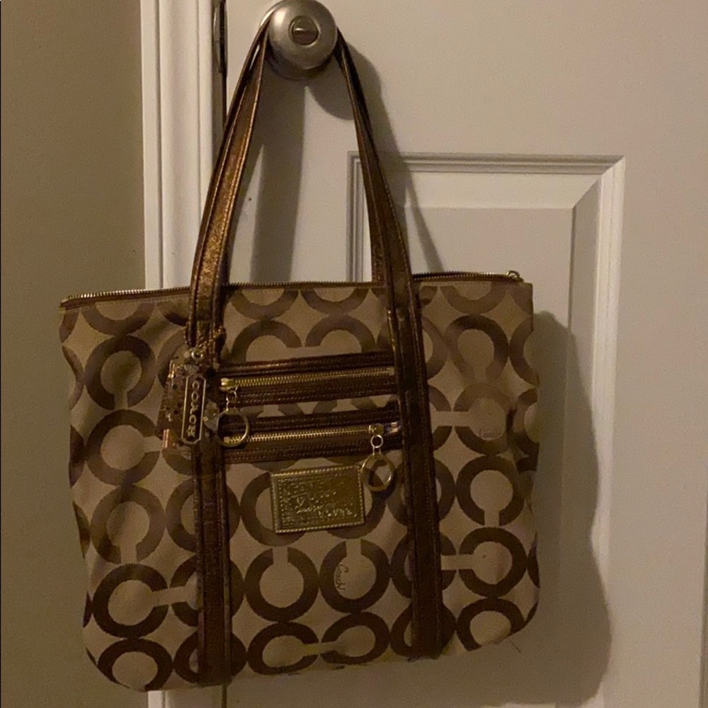 Coach Poopy Shoulder Purse